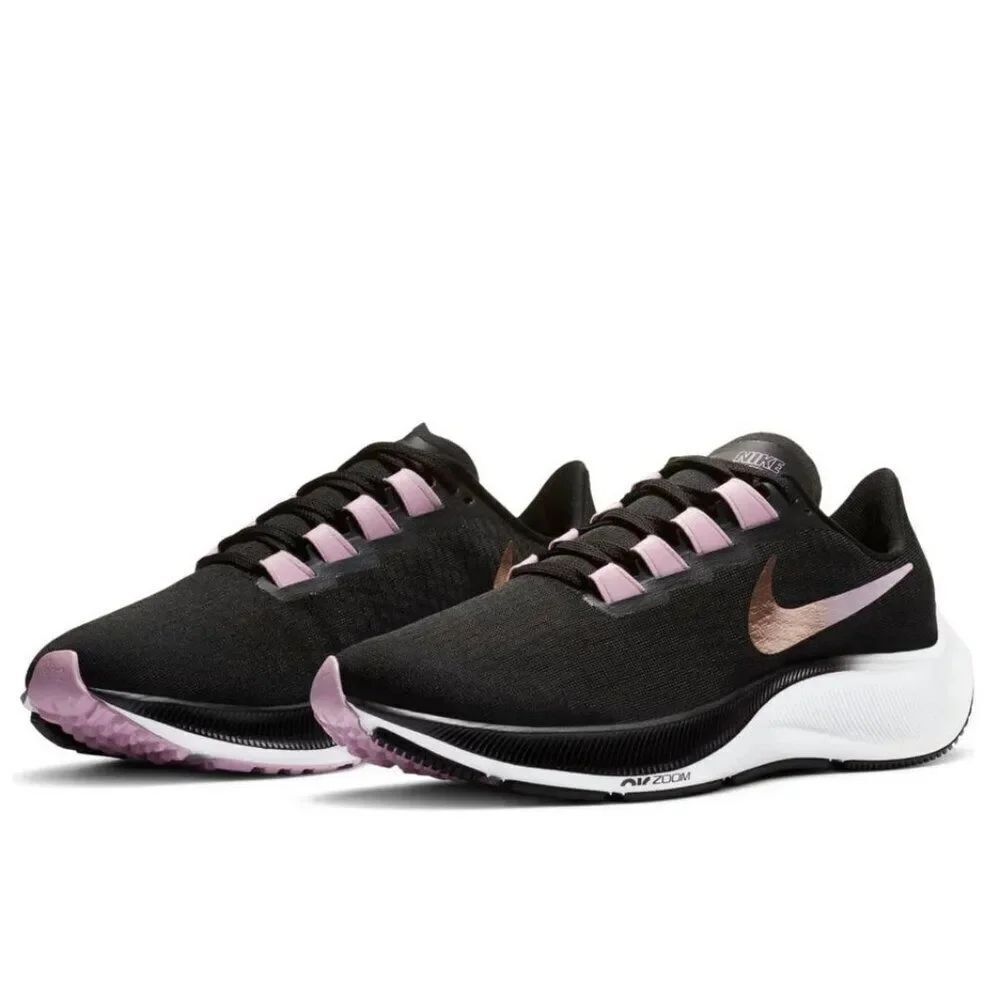 NEW Nike(WMNS) Air Zoom Pegasus 37 'Black Light Arctic Pink' 10 US 42 EUR